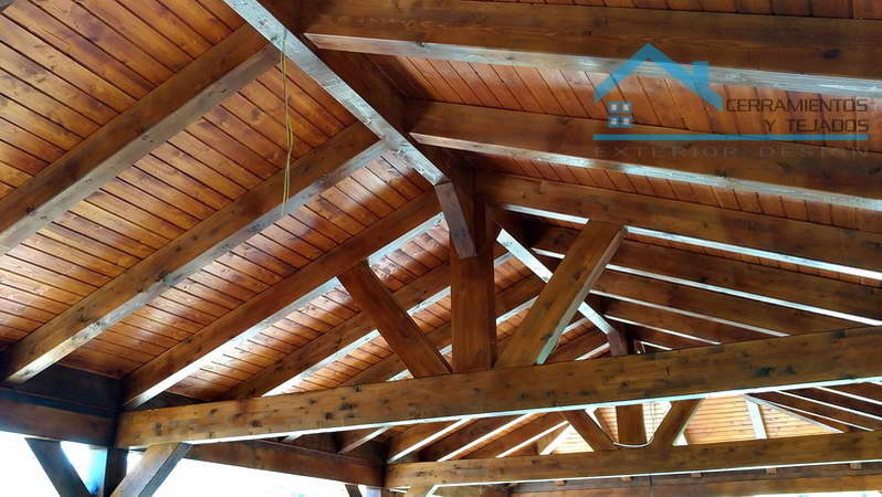 cubiertas madera